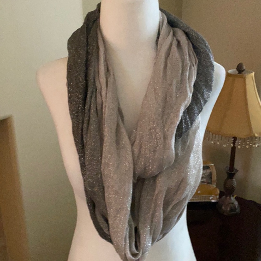 Metallic Infiniti scarf
